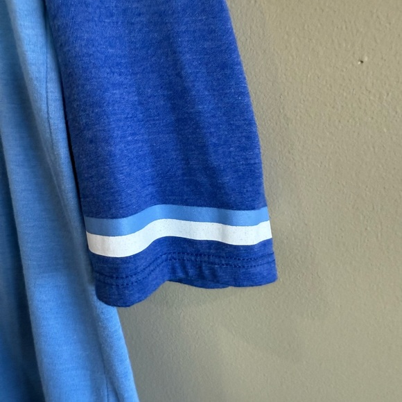 Nike Light Blue Kansas City Royals 3/4 Baseball T-Shirt - Picture 7 of 9